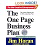 The One Page Business Plan for the Creative Entrepreneur