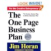 The One Page Business Plan: Start with a Vision, Build a Company! [With CDROM]