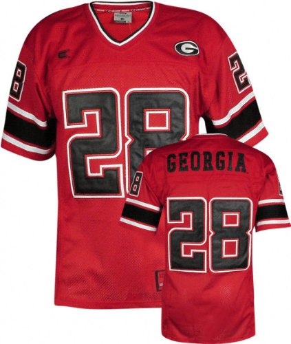 Buy Georgia Bulldogs All Time Team Color Football Jersey now!