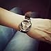 BESSKY Unisex Unique Hollowed-out Triangular Dial Watch