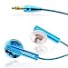 V-MODA Remix M-Class Earbuds- Blue Steel