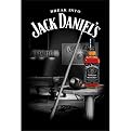 Jack Daniel's Pool Framed - 24 x 36