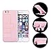 iPhone 6S Case, Meiya Newest PC+TPU Heavy Duty Shockproof Fashion Multi Function 360 degree Rotating Kickstand Case Cover Holder Car Mount for iPhone 6s/6 4.7 (PINK)