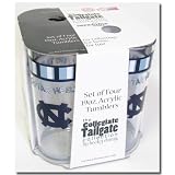 University of North Carolina Set of 4 Acrylic Tumblers