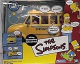 The Simpsons World of Springfield Interactive Enviroment Talking Elementary School Bus