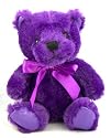 Purple Plush Bear
