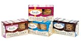Lucy's Cookies Variety Case, 5.5-Ounce Boxes (Pack of 4)