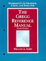 The Gregg Reference Manual, Eighth Edition: Worksheets on Grammar, Usage, and Style