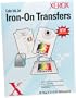 Xerox Color Inkjet Iron on Transfers