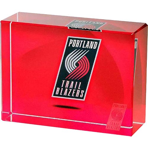 NBA Portland Trailblazers Shadow Design Team Logo Desk Ornament/Paperweight