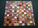 1 Netz Glas Holz Mosaik Red Wood