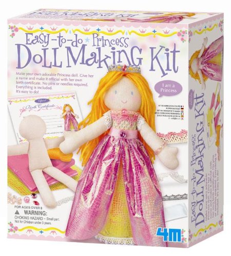 Childrens Toyshop  Toys : Doll Making Kit - Princess