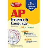 ap french language exam with audio cd 2nd edition advanced placement ap test preparation