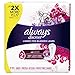 Always Discreet, Incontinence Liners, Very Light, Long Length, 111 Count,Pack of 2