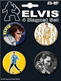Elvis Presley Round Magnet Set