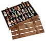 Thomas Pacconi Hand-Painted Glass 30-Piece Assorted Ornaments In Wood Storage Crate