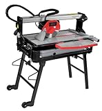 Lackmond WTS1150LN Beast Wet Tile Bridge Saw with Laser and Stand, 8-Inch