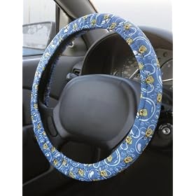 Axius Sponge Bob Steering Wheel Covers: Sponge Bob Stretch-On Steering Wheel Cover