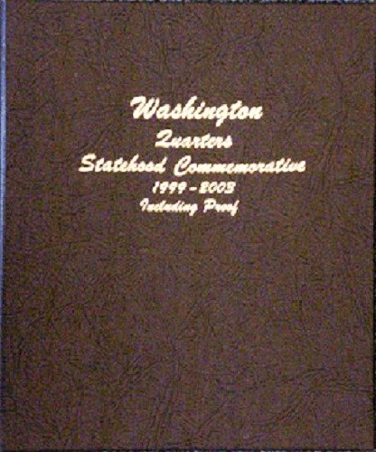 Dansco Deluxe State Quarter P,D,S & S 1999-2003 Album #8143-image