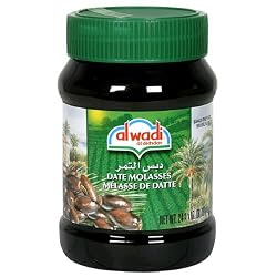 Alwadi Al Akhdar Date Molasses, 24.75-Ounce plastic jar (Pack of 3)