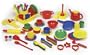 Childcraft Deluxe Kitchen Play Set - 71 Pieces - Assorted Colors