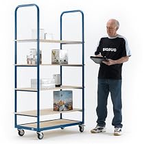 Shelf TrolleyOrder Picker 250kgs UDL max capacity