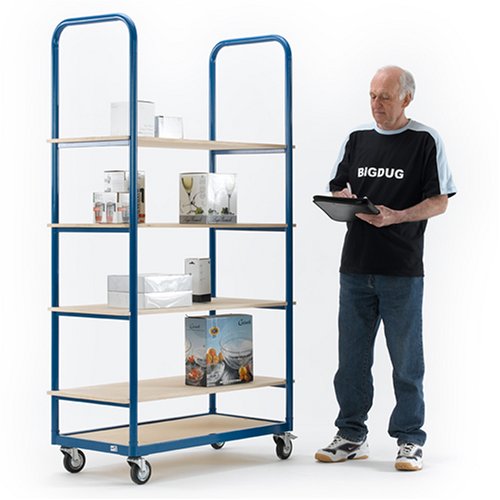 Shelf TrolleyOrder Picker 250kgs UDL max capacity