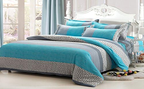 Cotton Blend Well Designed Print Pattern Duvet Cover Sets with Pillow Shams