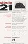 Si�cle 21, N� 13, Automne-Hiver : Ecrivains contemporains de Berlin