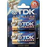 Electronics : TDK LR20-2BA Super Alkaline LR20 / D Battery 2 Pack