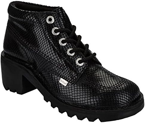 Kickers Women's Kopey Hi Leather Boots US9 Black