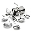 Pinzon 8-Piece Stainless-Steel Tool Set with Canister Holder