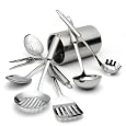 Pinzon 8-Piece Stainless-Steel Tool Set with Canister Holder