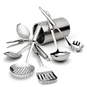 Pinzon 8-piece Stainless-steel Tool Set with Canister Holder