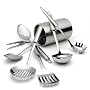 Pinzon 8-Piece Stainless-Steel Tool Set with Canister Holder