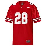 Nike Ohio State Buckeyes #28 Youth Scarlet Replica Football Jersey