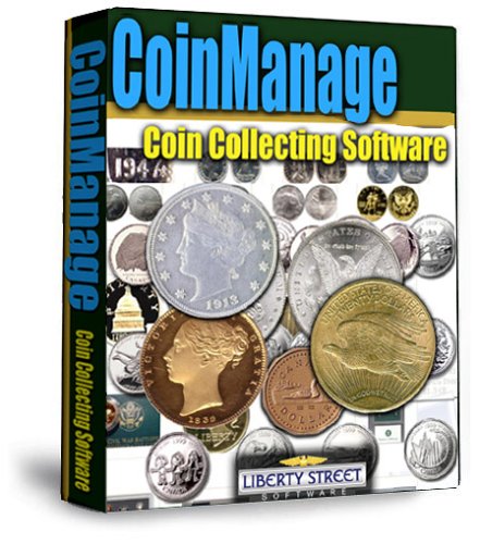 CoinManage 2008 - Coin Collecting - Numismatic CD For Collectors: Manage Your Coin Collection (Windows Software)