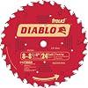 Freud D0824X Diablo 8-1/4-Inch 24 Tooth ATB Framing Saw Blade with 5/8-Inch Arbor