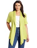 Pure Handknit Women's Plus-size Runaway Cardigan Sweater