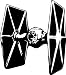 Search : Star Wars Tie Fighter 6 Inch High Quality Vinyl Sticker Decal Black