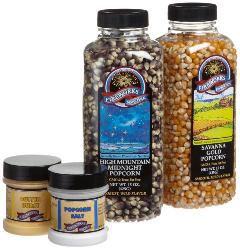 Fireworks Popcorn Duo, 2.4-Pound Gift Packs (Pack of 2)