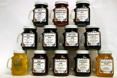 5 oz Salt & Pepper Jam Mugs by Oregon Coast Jams Inc