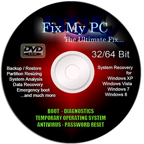 The FIX MY PC - the Utilmate Fix - Boots any Computer 32/64 Bit- Windows/OSX/Linux [Lastet Version 2015-2016]