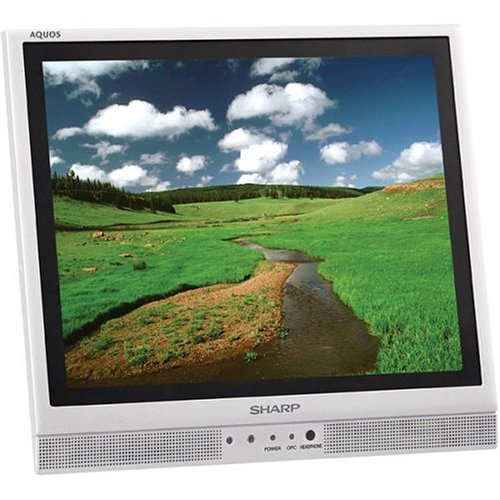 Sharp Aquos LC-15S1US 15-Inch Flat-Panel LCD TV, Silver