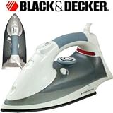 Black & Decker X775 Variable Steam Iron 1600W (220V Volts) NOT FOR USA USE (European Cord)