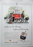1958 Advertisement Rothmans Pall Mall Cigarettes London
