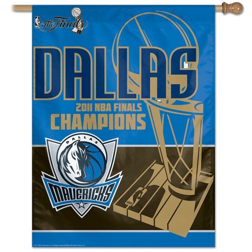 Dallas Mavericks NBA CHAMPIONS Banner/vertical flag 27