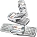 Nokia 6822 - Orange - Pay As You Go Mobile Phone - Silver & Blue