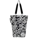 Fleur Black Large City Totebag or City Shopper Reisenthel, Germany