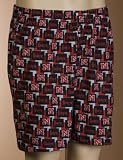 Nebraska Cornhuskers Knitted Cotton Pattern 2 Boxer Shorts - NCAA College Athletics
